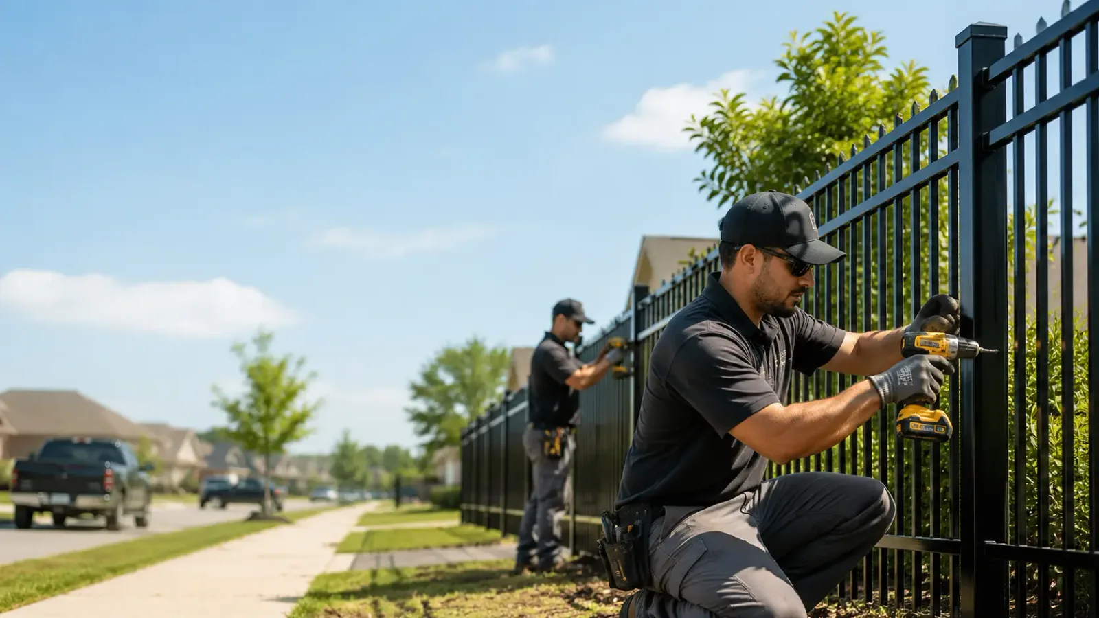 Metal Fence Installation in Belton, TX
